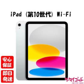 【4日20時からポイントUP! スーパーSALE】新品未開封品【Nランク】iPad (第10世代) 10.9インチ Wi-Fi 256GB MPQ83J/A シルバー Apple A2696 2022年モデル 本体 送料無料 4549995361599