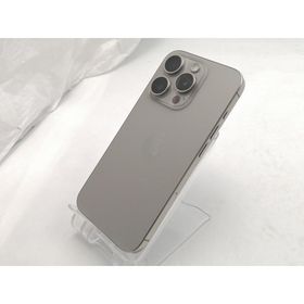 【中古】Apple 国内版 【SIMフリー】 iPhone 15 Pro 256GB ナチュラルチタニウム MTUF3J/A【ECセンター】保証期間１ヶ月【ランクA】