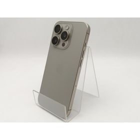 【中古】Apple 国内版 【SIMフリー】 iPhone 15 Pro 256GB ナチュラルチタニウム MTUF3J/A【ECセンター】保証期間１ヶ月【ランクA】