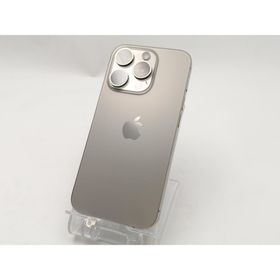 【中古】Apple 国内版 【SIMフリー】 iPhone 15 Pro 256GB ナチュラルチタニウム MTUF3J/A【ECセンター】保証期間１ヶ月【ランクA】