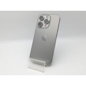 【中古】Apple 国内版 【SIMフリー】 iPhone 15 Pro 256GB ナチュラルチタニウム MTUF3J/A【中野】保証期間１ヶ月【ランクB】