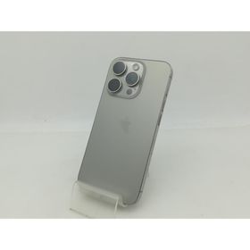 【中古】Apple 国内版 【SIMフリー】 iPhone 15 Pro 256GB ナチュラルチタニウム MTUF3J/A【大須】保証期間１ヶ月【ランクB】