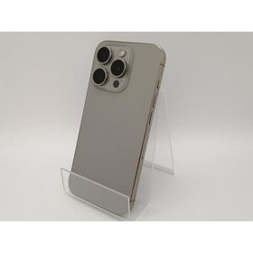 【中古】Apple 国内版 【SIMフリー】 iPhone 15 Pro 256GB ナチュラルチタニウム MTUF3J/A【神戸】保証期間１ヶ月【ランクA】