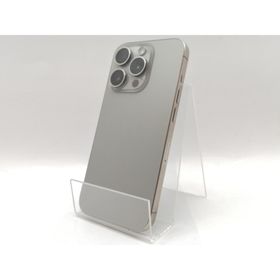 【中古】Apple 国内版 【SIMフリー】 iPhone 15 Pro 256GB ナチュラルチタニウム MTUF3J/A【津田沼】保証期間１ヶ月【ランクA】