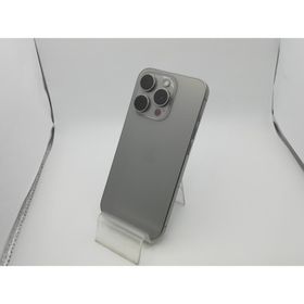 【中古】Apple 国内版 【SIMフリー】 iPhone 15 Pro 256GB ナチュラルチタニウム MTUF3J/A【新橋烏森通り】保証期間１ヶ月【ランクA】