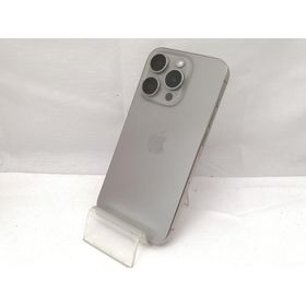 【中古】Apple 国内版 【SIMフリー】 iPhone 15 Pro 256GB ナチュラルチタニウム MTUF3J/A【戸塚】保証期間１ヶ月【ランクA】