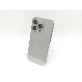 【中古】Apple 国内版 【SIMフリー】 iPhone 15 Pro 256GB ナチュラルチタニウム MTUF3J/A【千葉】保証期間１ヶ月【ランクA】