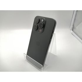 【中古】Apple 国内版 【SIMフリー】 iPhone 15 Pro 256GB ブラックチタニウム MTUC3J/A【三宮駅前】保証期間１ヶ月【ランクC】