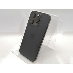 【中古】【赤ロム保証あり】Apple au 【SIMフリー】 iPhone 15 Pro 256GB ブラックチタニウム MTUC3J/A【高崎モントレー】保証期間１ヶ月【ランクC】