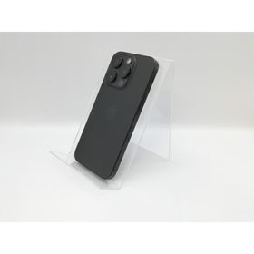 【中古】Apple 国内版 【SIMフリー】 iPhone 15 Pro 256GB ブラックチタニウム MTUC3J/A【なんば】保証期間１ヶ月【ランクA】