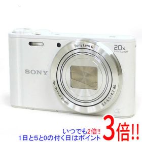 【中古】SONY製 Cyber-shot DSC-WX350 ホワイト/1820万画素