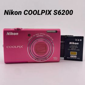 実写良⭕️良品【動作確認済】Nikon COOLPIX S6200 デジカメ