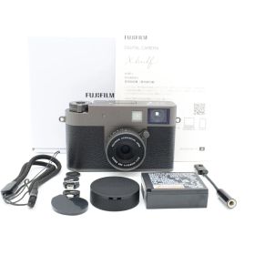 ■超美品■ FUJIFILM Xhalf X-hf1 チャコールシルバー