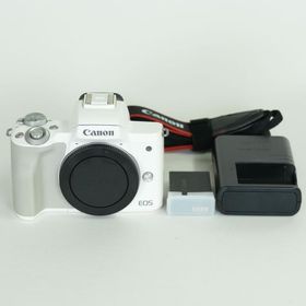 [美品] Canon EOS Kiss M [ボディ ホワイト] | Canon EF-Mマウント