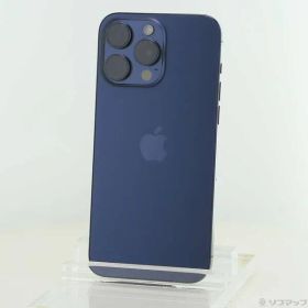 ソフマップ 〔中古品〕 iPhone15 Pro Max 256GB ブルーチタニウム MU6T3J／A SIMフリー【352】