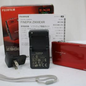 【返品保証】 【元箱付き】フジフィルム Fujifilm FINEPIX Z900 EXR レッド 5x コンパクトデジタルカメラ e10458