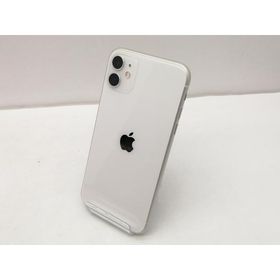 【中古】Apple SoftBank 【SIMロック解除済み】 iPhone 11 64GB ホワイト MWLU2J/A【仙台イービーンズ】保証期間１ヶ月【ランクB】