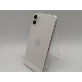 【中古】Apple SoftBank 【SIMロック解除済み】 iPhone 11 64GB ホワイト MWLU2J/A【熊本】保証期間１ヶ月【ランクC】