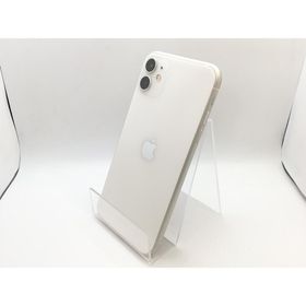 【中古】Apple SoftBank 【SIMロック解除済み】 iPhone 11 64GB ホワイト MWLU2J/A【熊本】保証期間１ヶ月【ランクB】