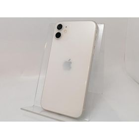 【中古】Apple SoftBank 【SIMロック解除済み】 iPhone 11 64GB ホワイト MWLU2J/A【津田沼】保証期間１ヶ月【ランクA】