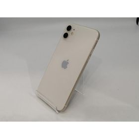 【中古】Apple docomo 【SIMロック解除済み】 iPhone 11 64GB ホワイト MWLU2J/A【浜松駅前】保証期間１ヶ月【ランクA】