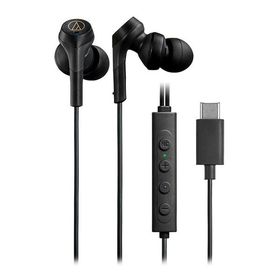 オーディオテクニカ ノイズキャンセリングUSB Type-C用イヤホン ブラック ATH-CKS330NC BK