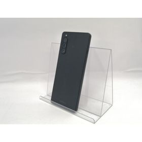 【中古】SONY au 【SIMフリー】 Xperia 10 V ブラック 6GB 128GB SOG11【川越クレアモール】保証期間１ヶ月【ランクC】