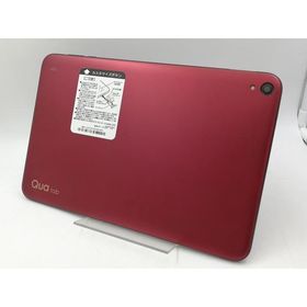 【中古】KYOCERA au 【SIMロック解除済み】 Qua Tab QZ10 KYT33 ボルドー【大宮東口】保証期間１週間【ランクB】