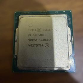 【動作確認済】Intel Core i9-10850K LGA1200