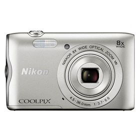 中古 １年保証 美品 Nikon COOLPIX A300 シルバー