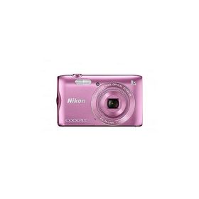 Nikon デジタルカメラ COOLPIX A300 光学8倍ズーム 2005万画素 ピンク A300PK(中古品)