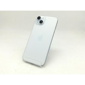 【中古】Apple docomo 【SIMフリー】 iPhone 15 Plus 128GB ブルー MU0D3J/A【町田】保証期間１ヶ月【ランクB】
