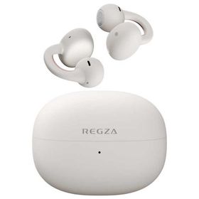TVS REGZA オープンイヤーカフ型イヤホン REGZA(レグザ) ［ワイヤレス(左右分離) / オープンイヤー型 / Bluetooth対応］ アイボリー RB-A1S-IV