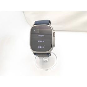 【中古】Apple Apple Watch Ultra2 49mm Cellular チタニウムケース/ブルーアルパインループ(L) MREQ3J/A【秋葉3号】保証期間１ヶ月【ランクA】