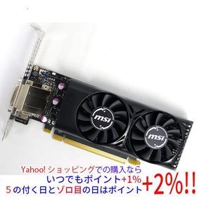 【中古】MSI グラボ GTX 1050 Ti 4GT LP PCIExp 4GB