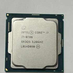 Intel Core i7-8700 CPU 3.20GHz（中古）