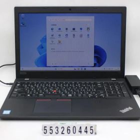 Lenovo ThinkPad L580 Core i5 8250U 1.6GHz/8GB/256GB(SSD)/15.6W/FWXGA(1366x768)/Win11 【553260445】