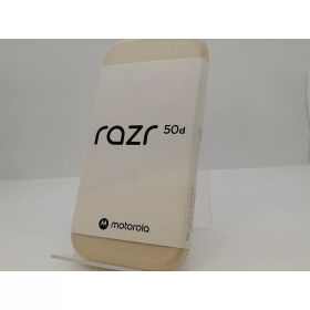 【未使用】MOTOROLA docomo 【SIMフリー】 motorola razr 50d ホワイトマーブル 8GB 256GB M-51E【DS秋葉】保証期間3ヶ月