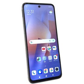 中古 Xiaomi Redmi 12 5G 128GB ミッドナイトブラック XIG03 SIMフリー ※SIMトレイ欠品しています