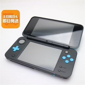 美品 NEWニンテンドー2DS LL ブラック×ターコイズ 即日発送 2DS NINTENDO 本体 あすつく 土日祝発送OK