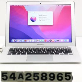 Apple MacBook Air 13インチ Early 2015 A1466 Core i7 5650U 2.2GHz/8GB/128GB(SSD)/13.3W/WXGA+(1440x900)/macOS Montrrey 【54A258965】