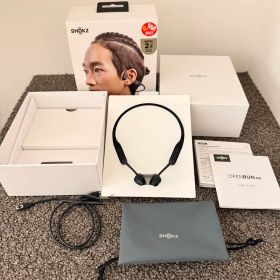 【美品】SHOKZ OPENRUN 骨伝導イヤホン S803 ブラック