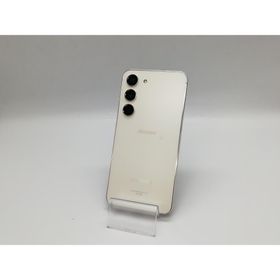 【中古】SAMSUNG docomo 【SIMフリー】 Galaxy S23 クリーム 8GB 256GB SC-51D【福岡天神】保証期間１ヶ月【ランクB】