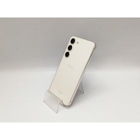 【中古】SAMSUNG docomo 【SIMフリー】 Galaxy S23 クリーム 8GB 256GB SC-51D【福岡天神】保証期間１ヶ月【ランクB】