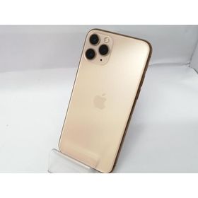 【中古】Apple au 【SIMロック解除済み】 iPhone 11 Pro 256GB ゴールド MWC92J/A【川越クレアモール】保証期間１ヶ月【ランクC】