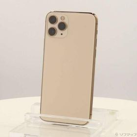 〔中古〕Apple(アップル) iPhone11 Pro 256GB ゴールド MWC92J／A SIMフリー〔198-ud〕