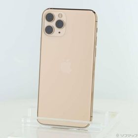 〔中古〕Apple(アップル) iPhone11 Pro 256GB ゴールド MWC92J／A SIMフリー〔258-ud〕