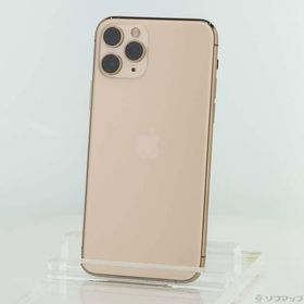 〔中古〕Apple(アップル) iPhone11 Pro 256GB ゴールド MWC92J／A SIMフリー〔258-ud〕