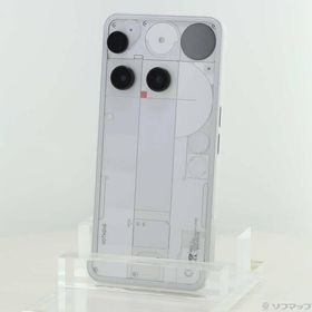 〔中古〕Nothing（ナッシング） Phone (3) 512GB ホワイト A024 楽天 SIMフリー〔262-ud〕