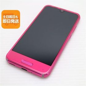 新品同様 SHV41 AQUOS R compact ローズピンク スマホ 即日発送 スマホ 白ロム 中古 au SHARP あすつく 土日祝発送OK